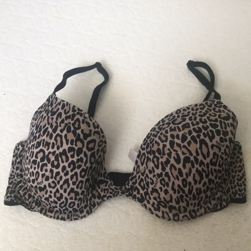 Pink bra
